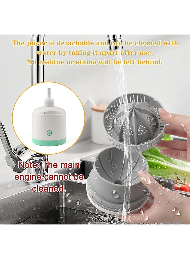 غنافوتو عصّارة حمضيات كهربائية لعصارات الفاكهة، عصّارة فواكه كهربائية، للبرتقال/الليمون/الجريب فروت، بمحرك قوي، عصائر فعالة وصحية ومغذية وطازجة - Image 4