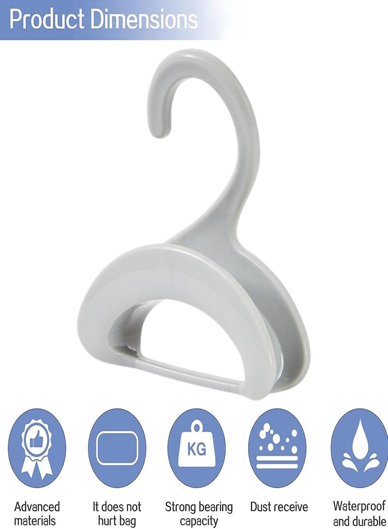 GGOOT Purse Arched Hanger - Durable Tote Bag Hooks Backpacks Satchels Arch Rack Hangers for Housewarming Gifts,Closet Organizer Storage for Backpacks Satchels Purses Handbags Tote Holder - Image 5