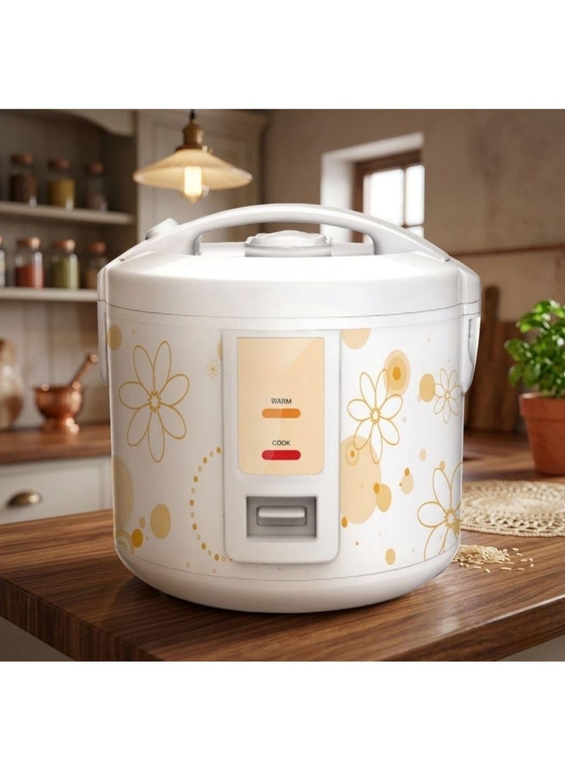 1.8L Electric Rice Cooker with Automatic Keep Warm Function – Non-Stick Cooking Pot with Tight-Sealing Lid (H) - Image 3