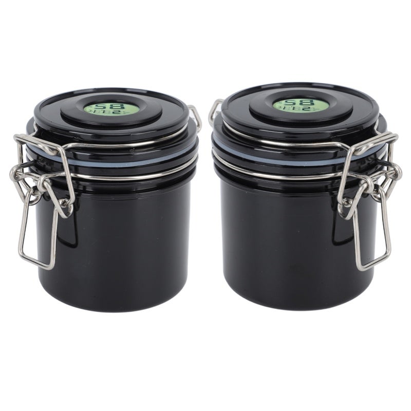 Eyelash Glue Storage Jar 250ml Thermometer Hygrometer Lash Extension Glue Storage Container Pink - Image 4