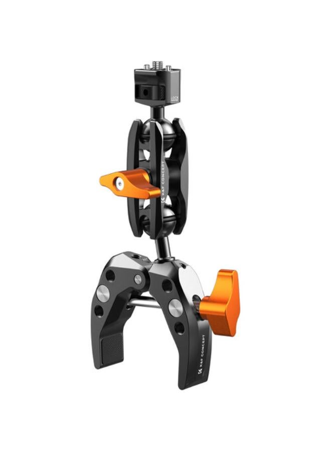 K&F Concept Multifunctional Super Clamp with Ball‑Head Magic Arm  - Image 1