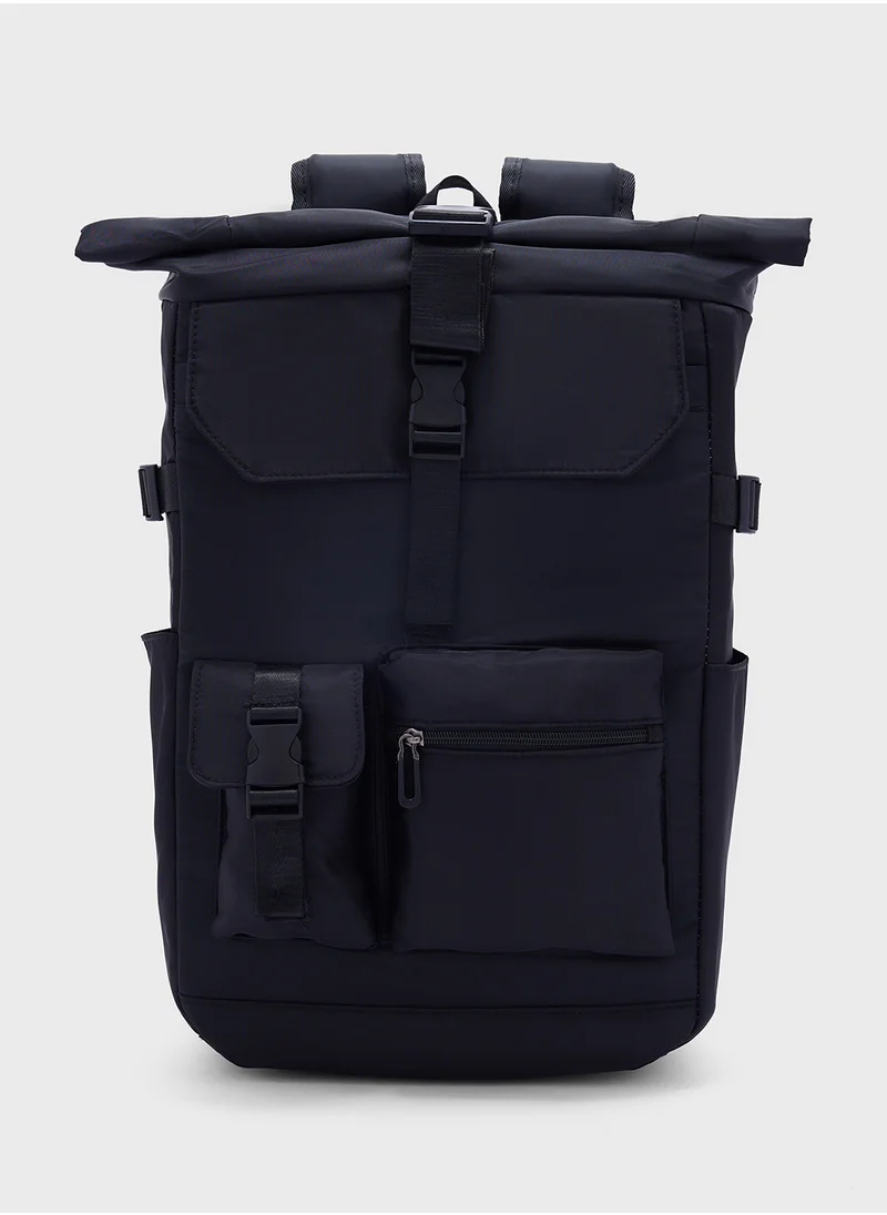 سفنتي فايف Roll Top Casual Backpack