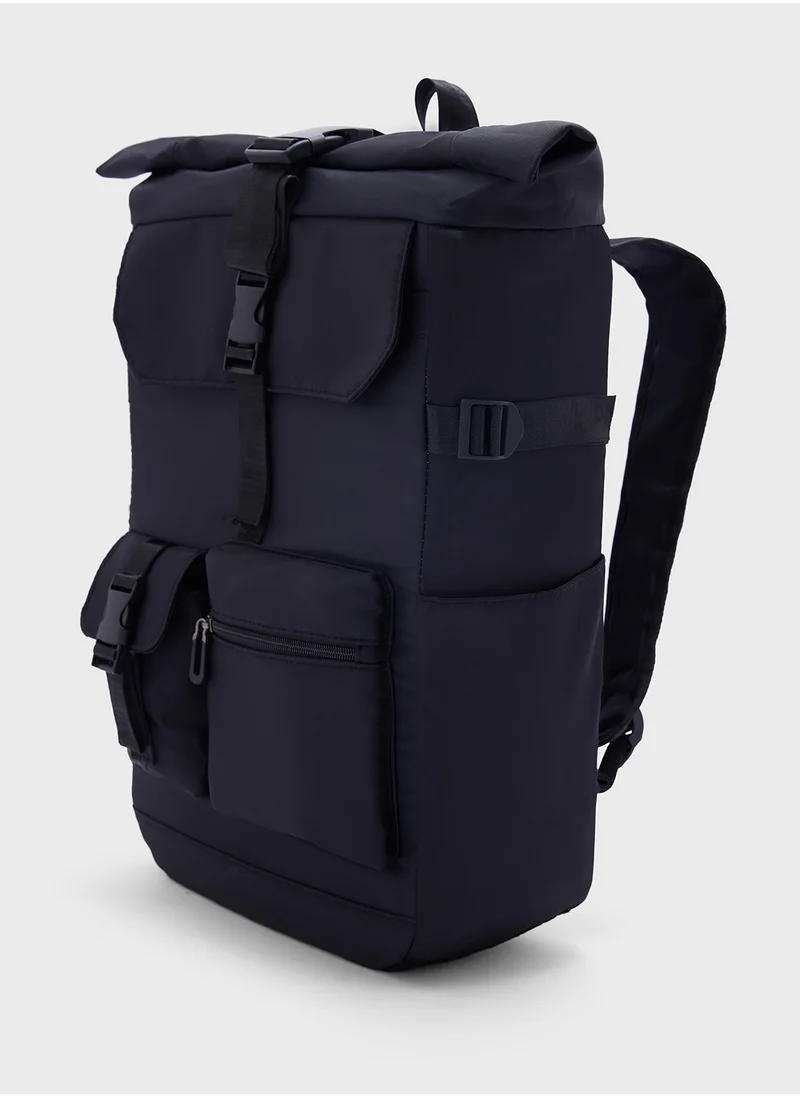 سفنتي فايف Roll Top Casual Backpack