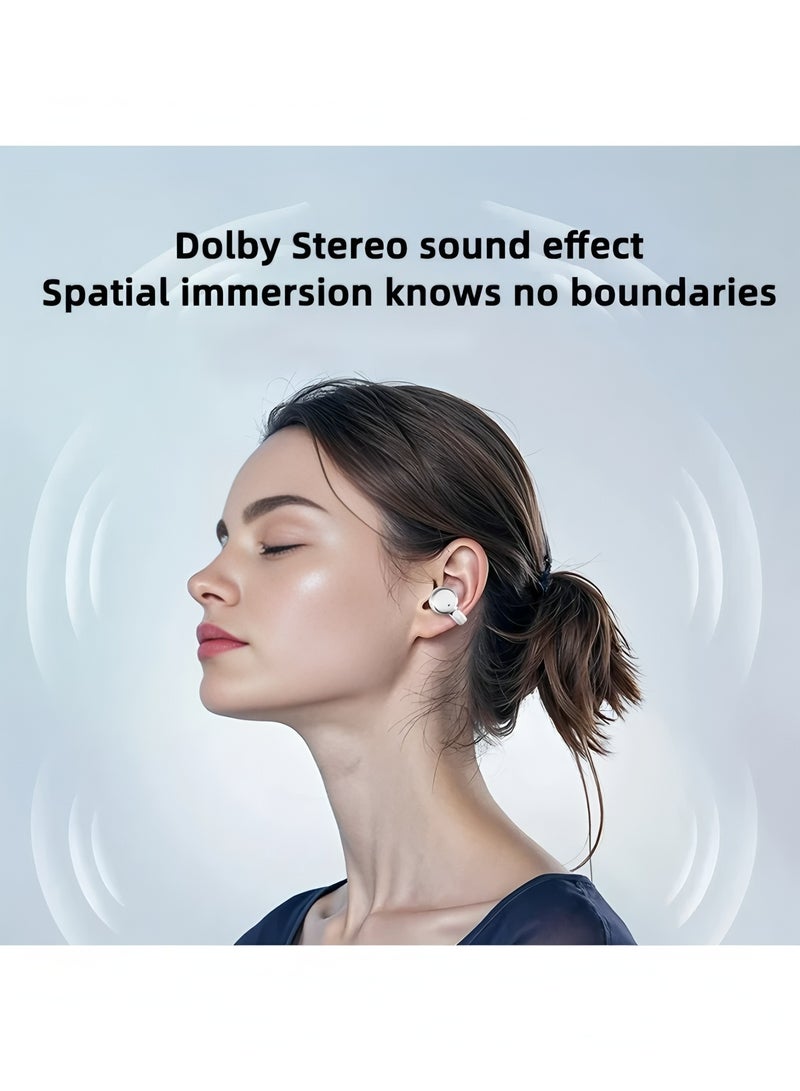 فليفيو سماعات أذن لاسلكية حقيقية بتقنية البلوتوث 5.49 LED، سماعات أذن، زوجان، علبة شحن واحدة، سماعات أذن OWS TWS مفتوحة على الأذن، سماعات أذن داخل الأذن، سماعات أذن للعمل والرياضة والسفر - Image 5