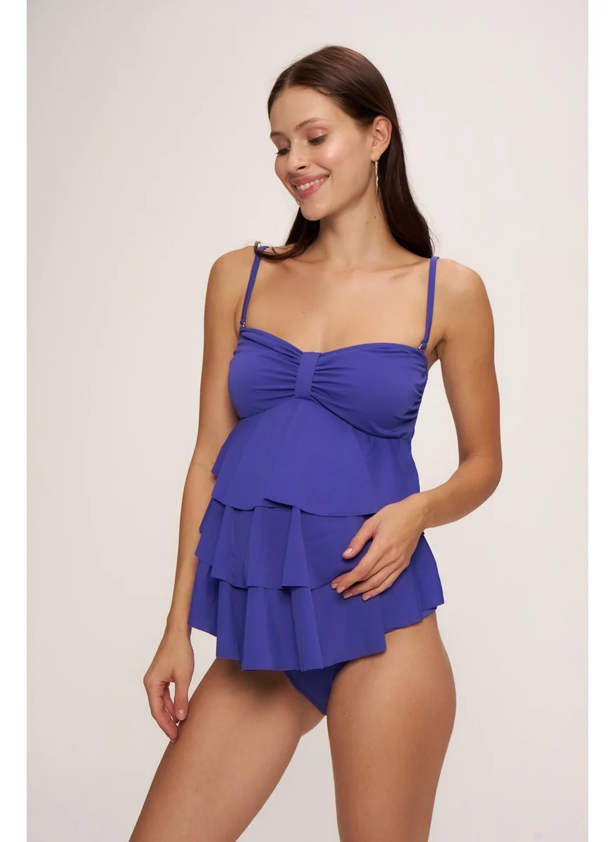 pierre cardin Pretty Flounce Maternity Tankini Set