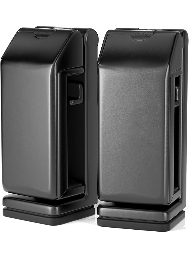 S-TOP Universal Airplane in Flight Phone Mount. Handsfree Phone Holder for Desk with Multi-Directional Dual 360 Degree Rotation. Pocket Size Travel Essential Accessory for Flying - Image 1