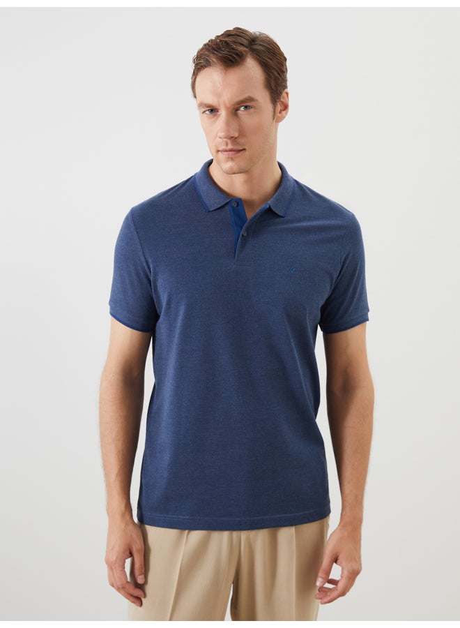 LC WAIKIKI Polo Neck Short Sleeve Pique Men's T-Shirt - Image 2