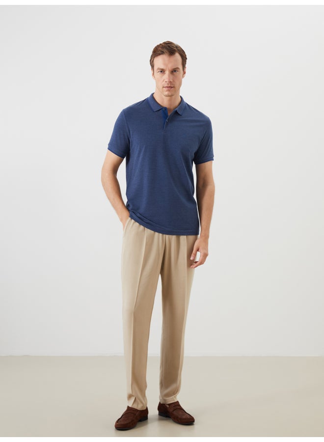 LC WAIKIKI Polo Neck Short Sleeve Pique Men's T-Shirt - Image 4