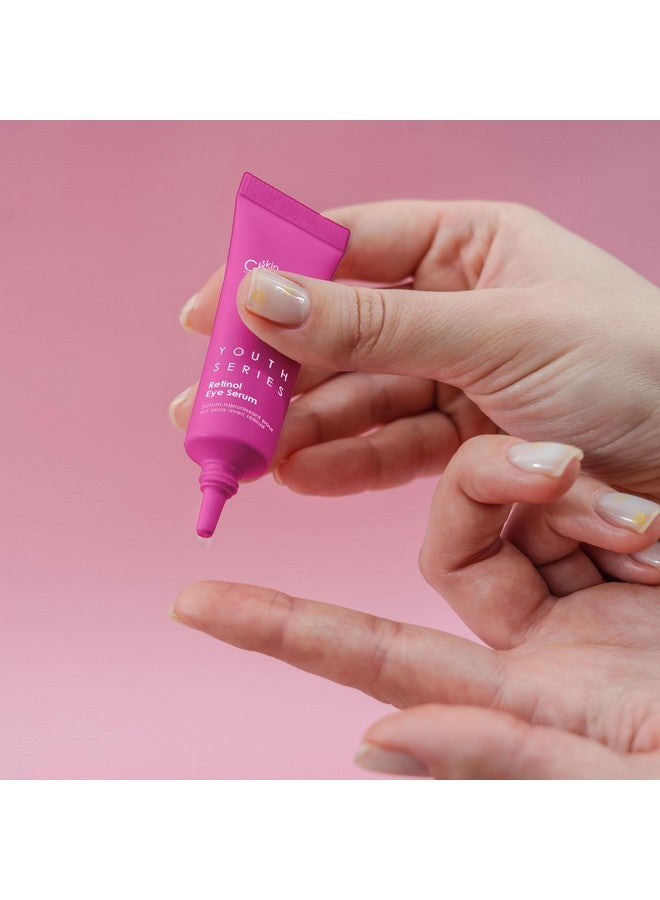 Skin Chemists skinChemists Retinol & Bakuchiol Eye Serum - 0.51 fl oz | Reduce Wrinkles, Fine Lines, and Puffiness - Advanced Anti-Aging Formula for Youthful Eyes - Image 4