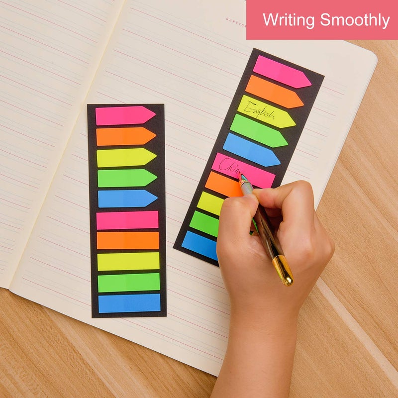 Morepack 2000 Pieces Page Markers Tabs,Colored Sticky Tabs for Books, Notebooks,Index Tabs,Arrow Page Sticky Flags - Image 5