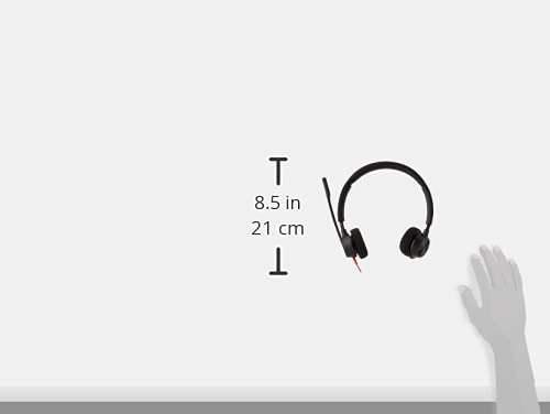 Poly Plantronics - Blackwire 3320 USB-A - Wired, Dual-Ear (Stereo) Headset with Boom Mic - USB-A to Connect to Your PC, Mac or Cell Phone - Works with Teams, Zoom & More - Image 2