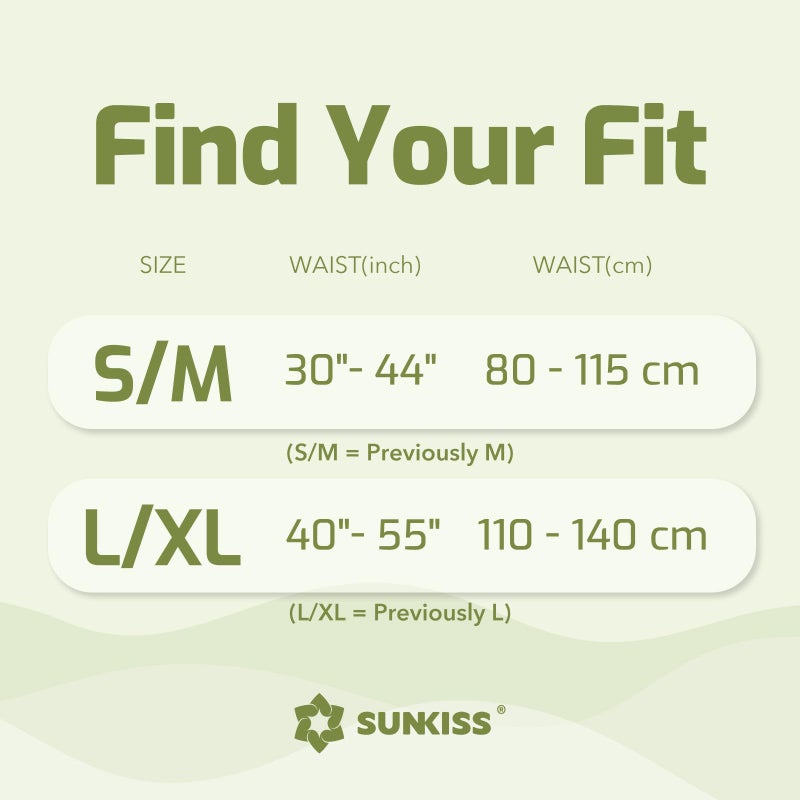 SUNKISS Masterpiece Adult Diapers with Tabs, Unisex Disposable Incontinence Briefs for Women and Men, Odor Control, White, Small/Medium, Previously Medium, 10 Count - Image 2