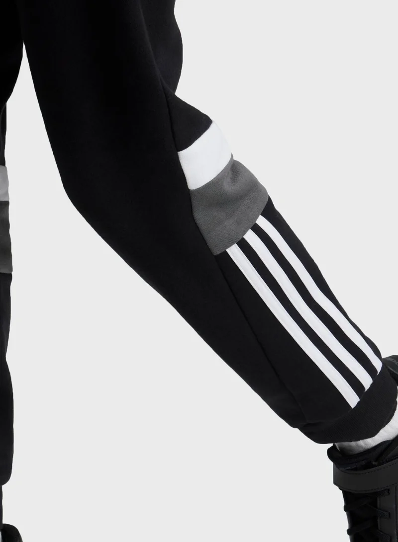 adidas بنطال رياضي تيبيريو جونيور 3 خطوط