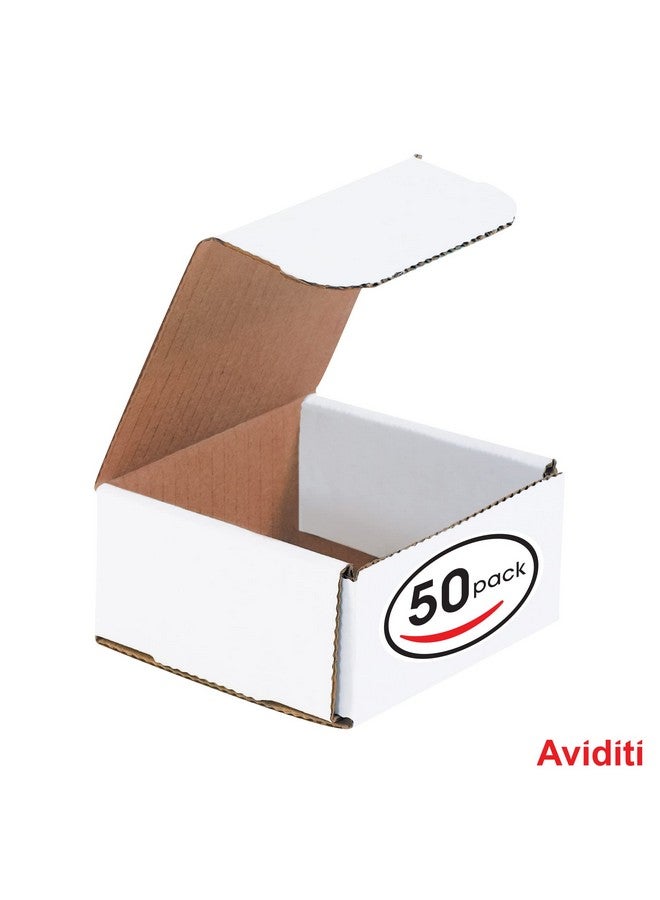 أفيديتي صناديق الشحن الصغيرة 4L X 4W X 2H 50 علبة من الورق المقوى المموج لتعبئة النقل والتخزين - Image 3