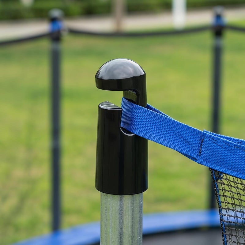 FOYTOKI 6pcs Durable Trampoline Pole Covers Plastic Caps for Trampoline Enclosure Poles Universal Fit for Mini Trampolines - Image 2