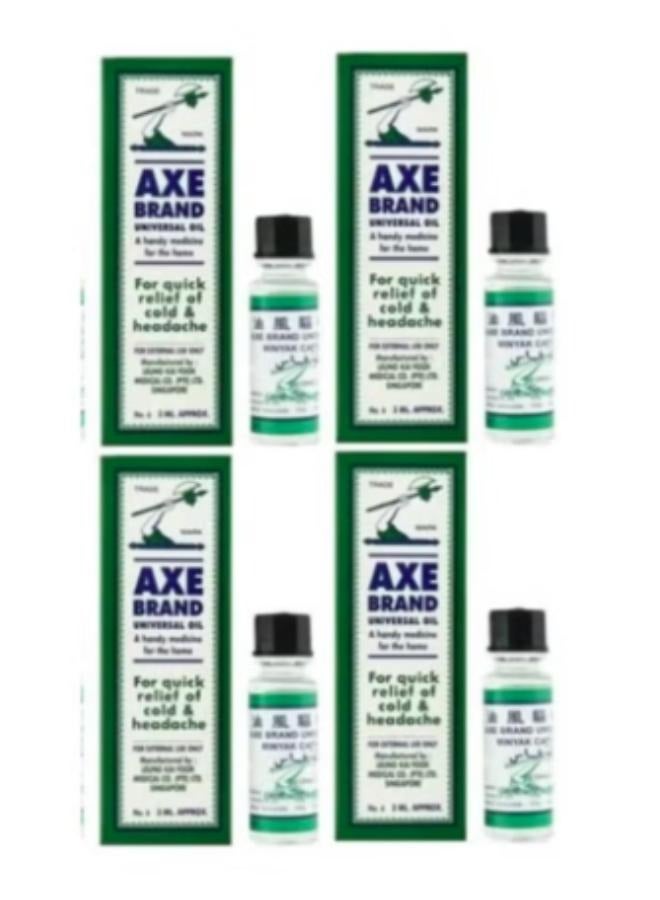 Axe 4 pieces Universal Temporary Light Oil for Muscles and Joints 3 ml  - Image 1