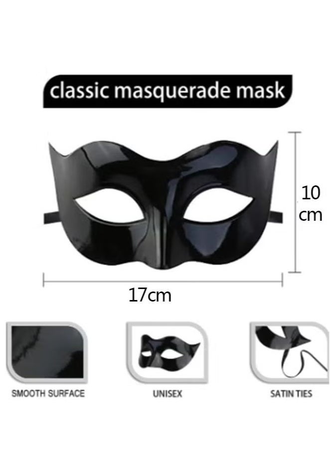 Ailily 2 Piece Masquerade Mask for Couples, Ball Masks Half Face Mask  - Image 3