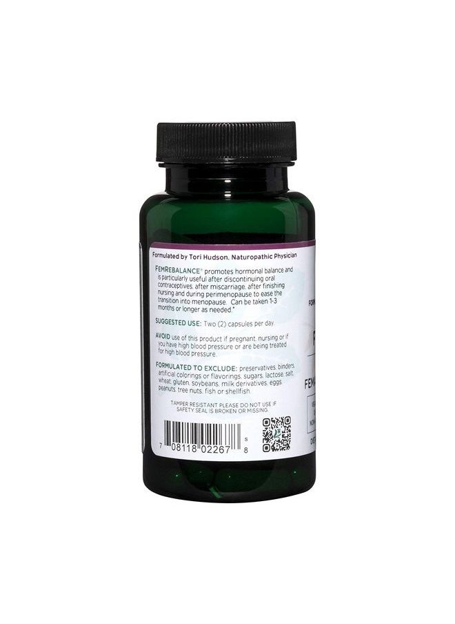 Vitanica - FemRebalance, Hormone Balance Support for Women, Vegan, 60 Capsules - Image 1