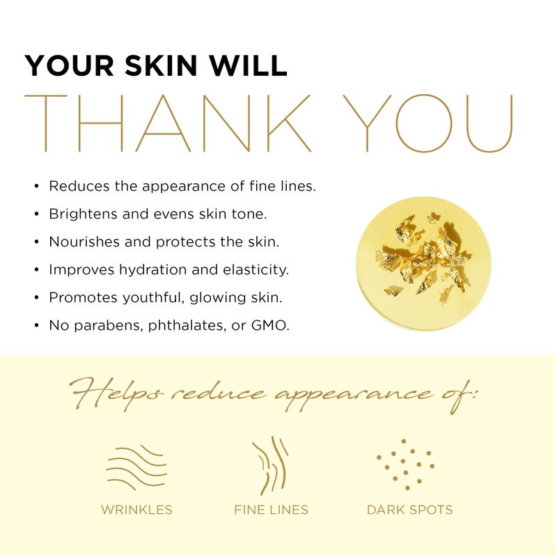 Azure Cosmetics 24K Gold and Caviar Anti Aging Luxury Face Mask - Hydrating & Firming Facial Mask - Helps Reduce Wrinkles & Fine Lines - With Hyaluronic Acid & Collagen - Made in Korea - Pack of 5 - Image 4