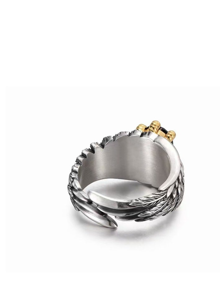 Akali The wing feather boys' ring is versatile  - Image 3