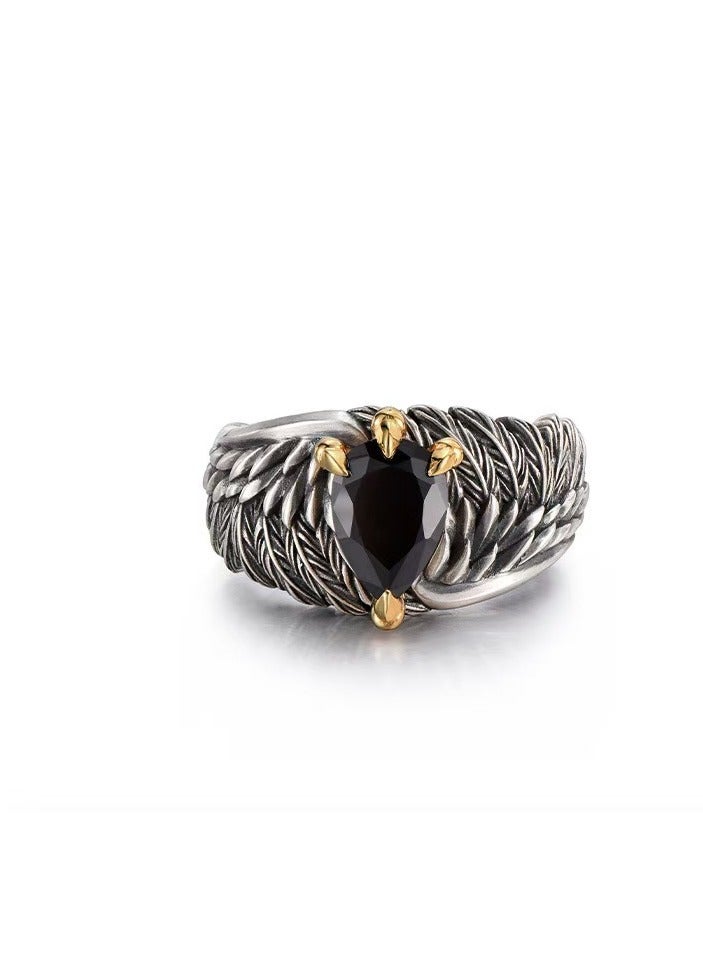 Akali The wing feather boys' ring is versatile  - Image 4