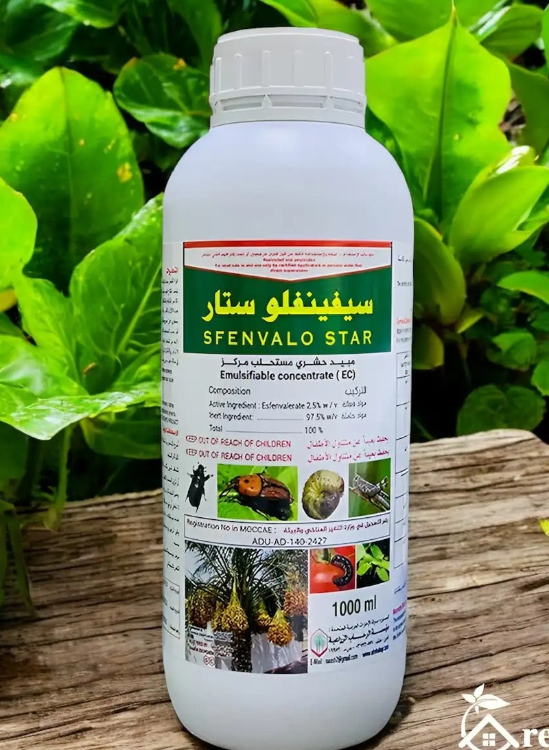 CRYSTAL Sfenvalo Star® an MOCCAE Approved Insecticide for Plants | Made in Spain | No.1 Choice of Gardeners | 1L  - Image 2
