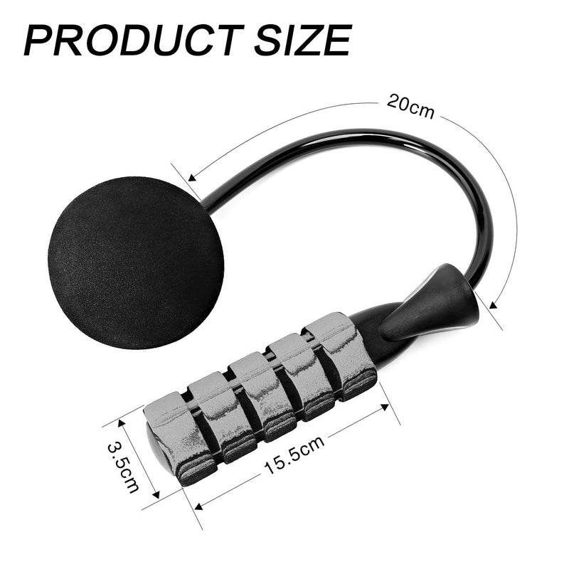 APLUGTEK Jump Rope, Training Ropeless Skipping Rope for Fitness, Adjustable Weighted Cordless Jump Rope for Men Women Kids - Image 4
