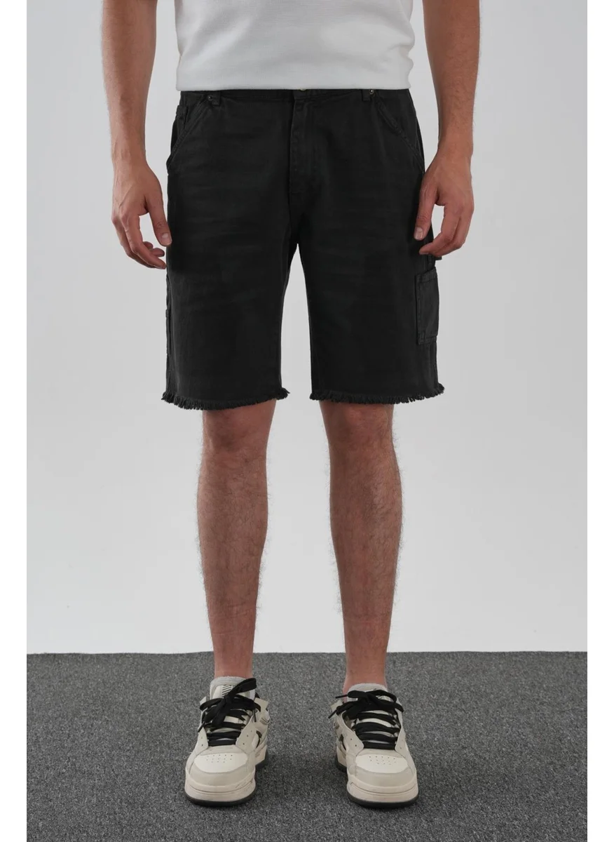 Alexander Gardi Alexandergardi Faded Effect Denim Shorts
