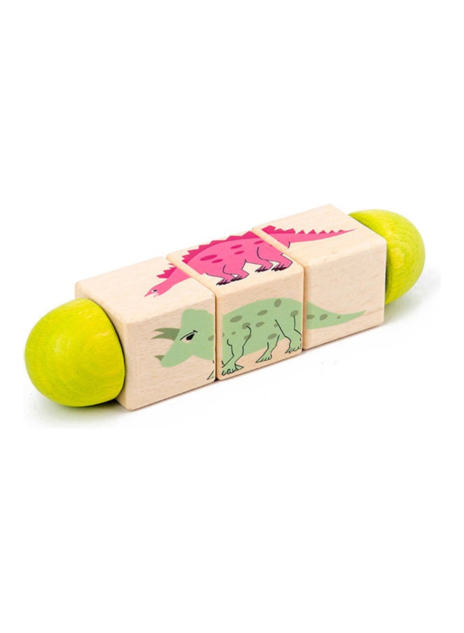 Puzzle Lovely Rotating Wood Toy - Image 1