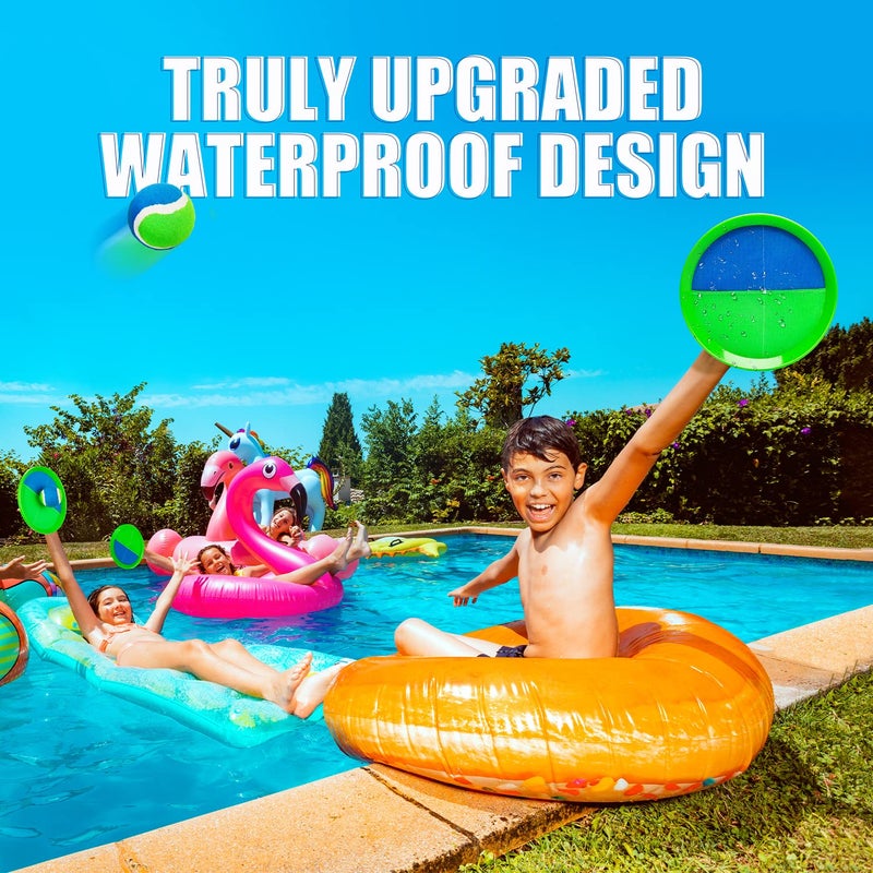 EVERICH TOY Upgraded Toss and Catch Ball Game Set Kids Toy for Indoor Outdoor Beach Pool Yard Game Classic Gift Easter Basket Sufferrs for Boys Girls 3 4 5 6 7 8 9 10 11 12 Years Old - Image 3