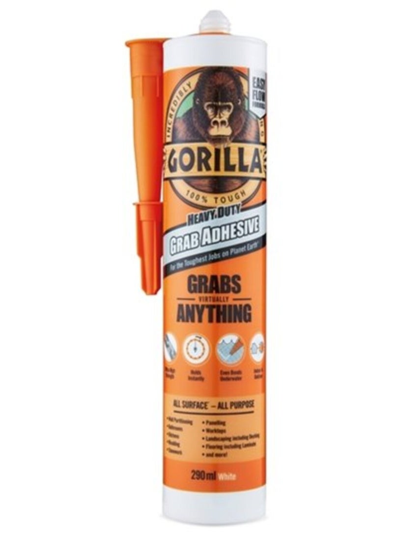 Gorilla White Grab adhesive 290ml - Image 1