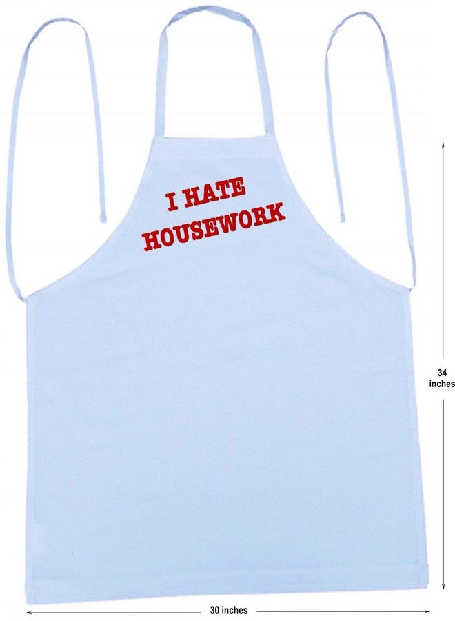 CoolAprons Funny Novelty Apron I Hate Housework Cooking Aprons, Coneheads Halloween Costume - Image 3