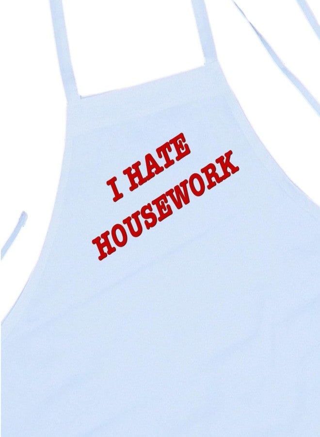 CoolAprons Funny Novelty Apron I Hate Housework Cooking Aprons, Coneheads Halloween Costume - Image 1
