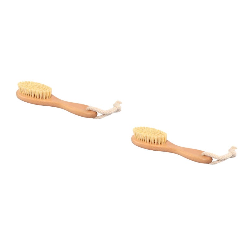 2 pcs Exfoliating Shower Brush Brush Practical Bathing Brush - Image 1