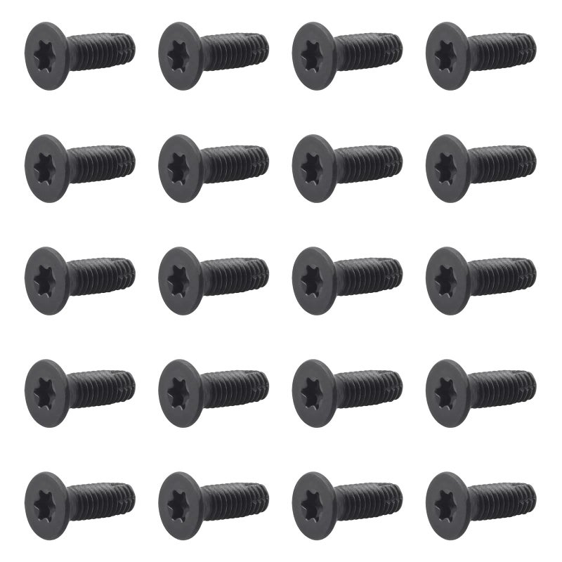 Windshield Door Tailgate Hinge Torx Screws Bolts for Jeep Wrangler CJ YJ LJ TJ 19762006Replacement for Doors WindshieldRoll BarTailgate and SoftTop Torx Pack of 20
