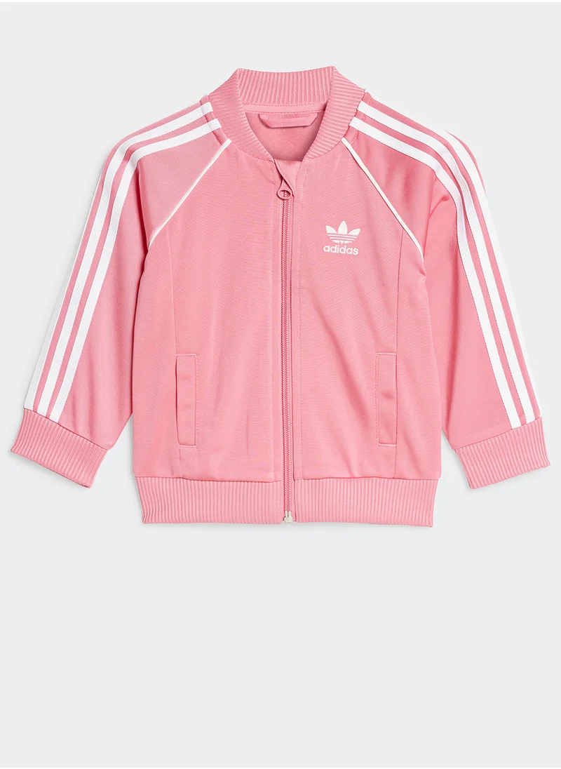 adidas Originals Infant 3 Stripes Essential Tracksuit