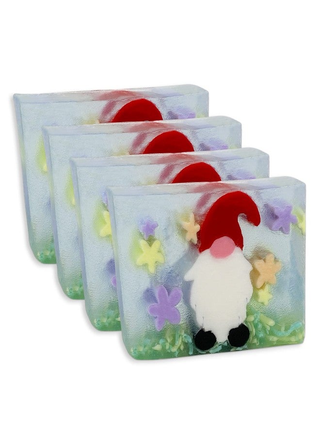 Primal Elements Garden Gnome Soap for Body, Face, and Hands - Fun for Everyone - - Pack of 4 (Fruity Breakfast Cereal) - Image 1