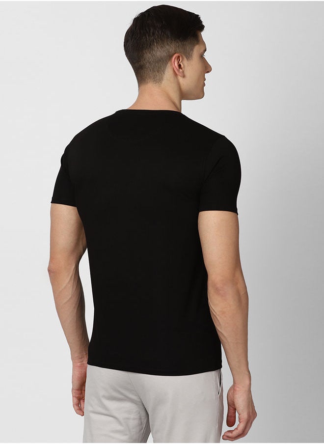 Van Heusen - Slim Fit Casual Crew Neck T-shirt - Image 1