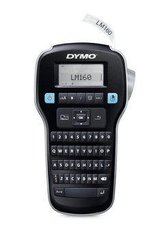 DYMO Label Maker LabelManager 160 Portable Label Maker, Easy-to-Use, One-Touch Smart Keys, QWERTY Keyboard, Large Display, for Home Office Organization, Black - pzsku/Z9FE9583F7010173E96E0Z/45/_/1740043763/56f9a0a6-4121-43c1-8ccd-039bbd858c46