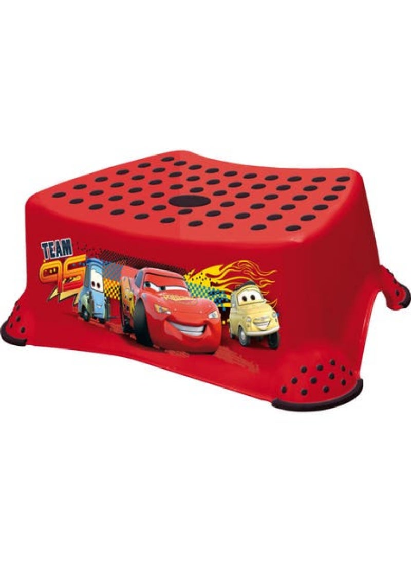 Disney Disney Keeper Step Stool With Antislip Function Cars Red