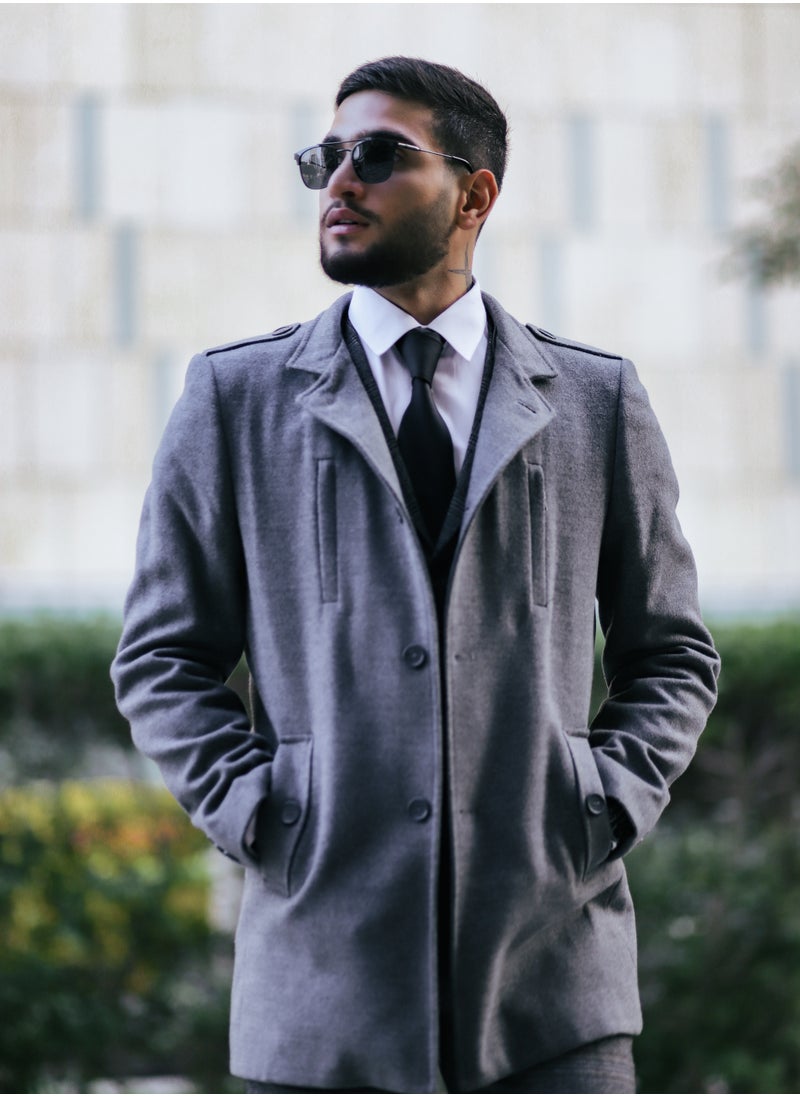 Levantino - Levantino Long Overcoat - Image 1