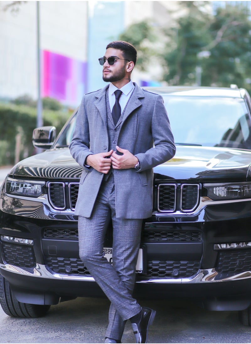 Levantino - Levantino Long Overcoat - Image 1