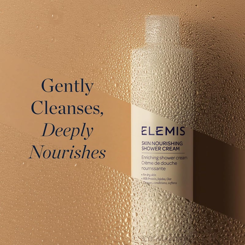 ELEMIS Skin Nourishing Shower Cream - Enriching Shower Cream for Dry Skin, 10.1 Fl Oz - Image 2