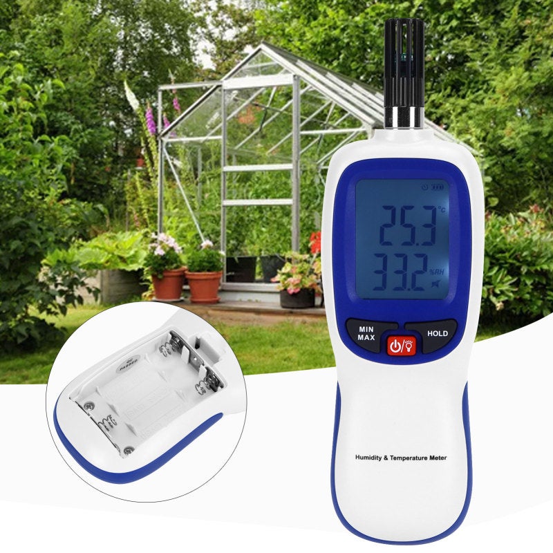 Digital Hygrometer: Compact Portable Design - High Accuracy Low-power Operation - Switchable ℃/℉ Units For Home Office Outdoor Travel Use - Image 5
