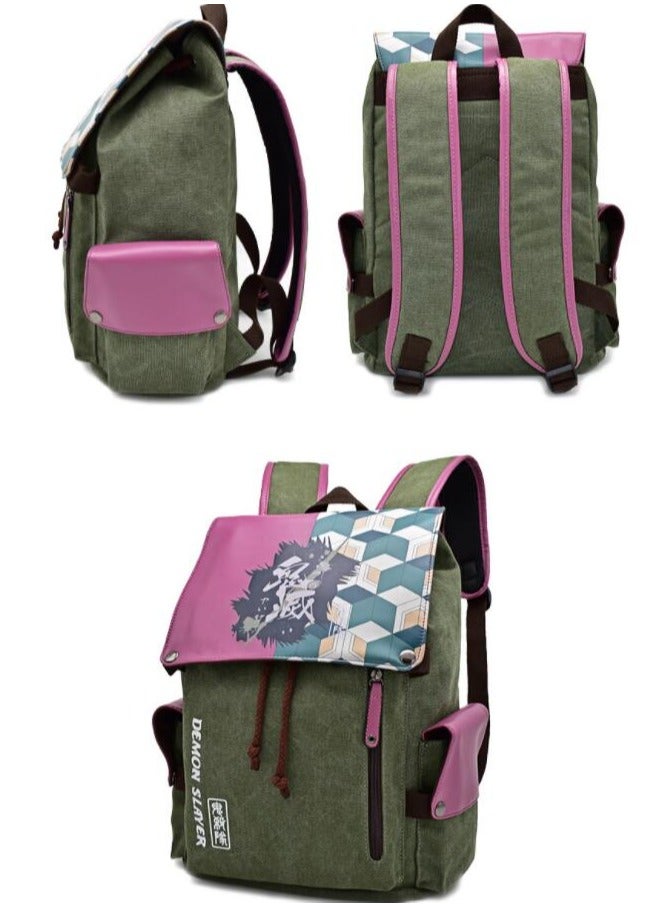 Cartoon Demon Slayer backpack student bag - Image 2