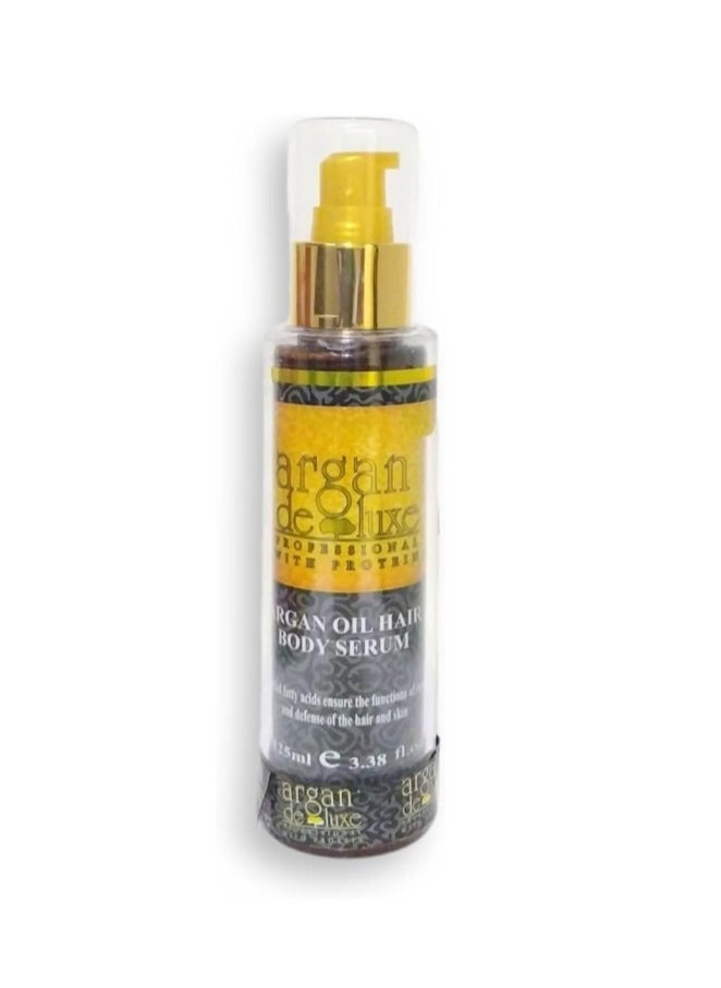 argan de luxe - Argan Oil Hair & Body Serum 125ml - Image 1