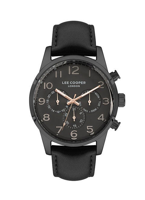 Men's Multi Function Black Dial Watch - LC07404.061