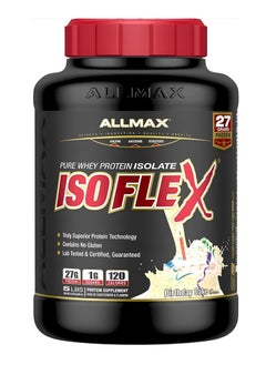 AllMax Nutrition Allmax, Isoflex Protein, 5 Lbs, Birthday Cake, 71 Servings 