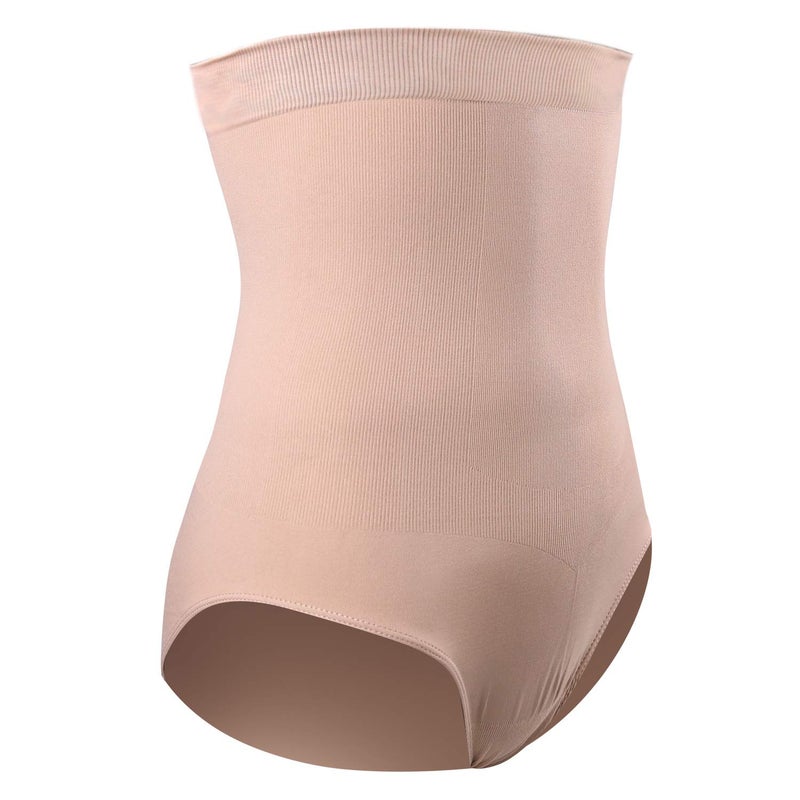 DREAM SLIM Women's High-Waist Seamless Body Shaper Briefs Firm Tummy Control Slimming Shapewear Panties Girdle Underwear (Nude, XXXL) - Image 1