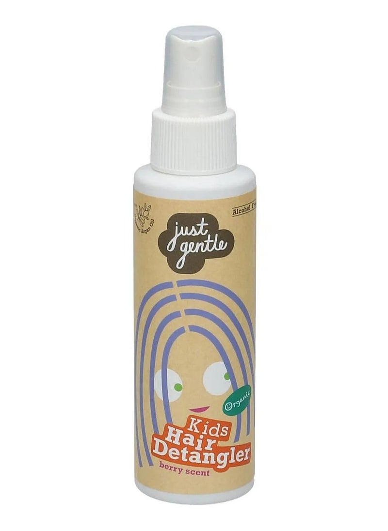 Just Gentle Just Gentle Kids Hair Detangler - Organic Argan Oil & 6 Fruit Extracts, 100 ml 